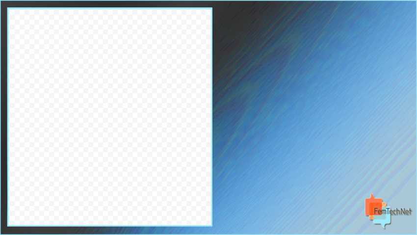 Teal Frame PNG Free Download