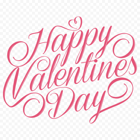 Banner Valentines Day Text PNG Photos