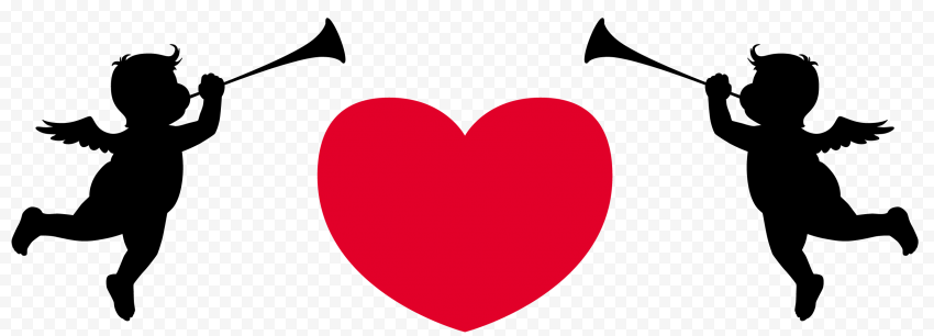 Vector Valentines Day Cupid PNG Clipart
