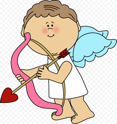 Angel Valentines Day Cupid PNG Clipart