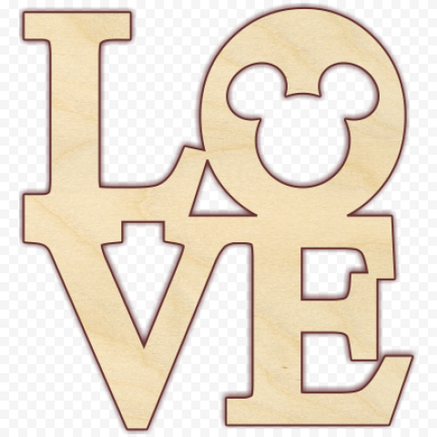Love Wood PNG Clipart