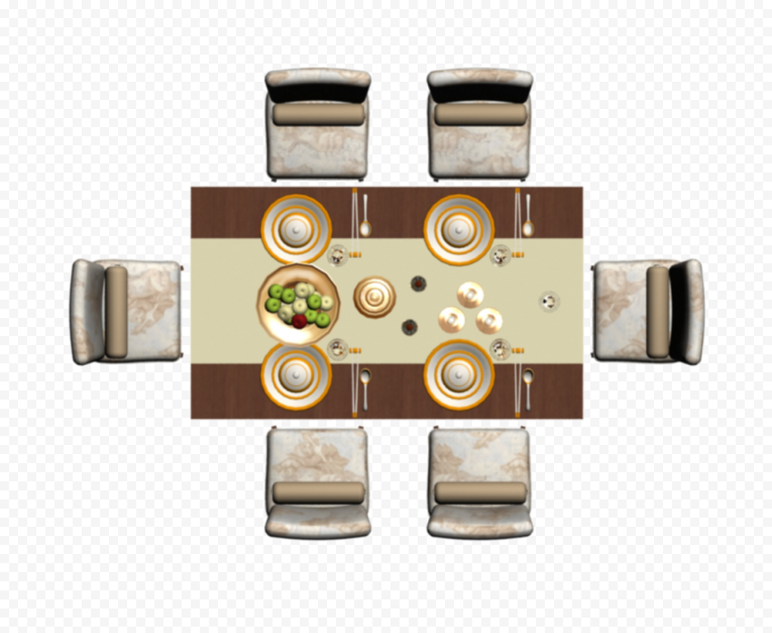 Dinning table set top view, Table Icon, dining table, household, furniture, rectangle