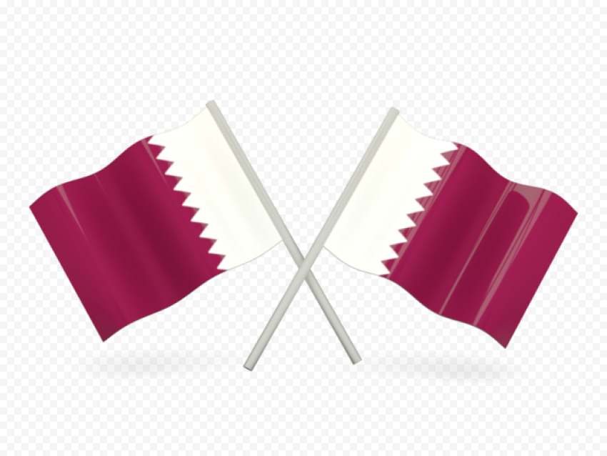 HD Flag of Qatar, Flag  of national qatar PNG