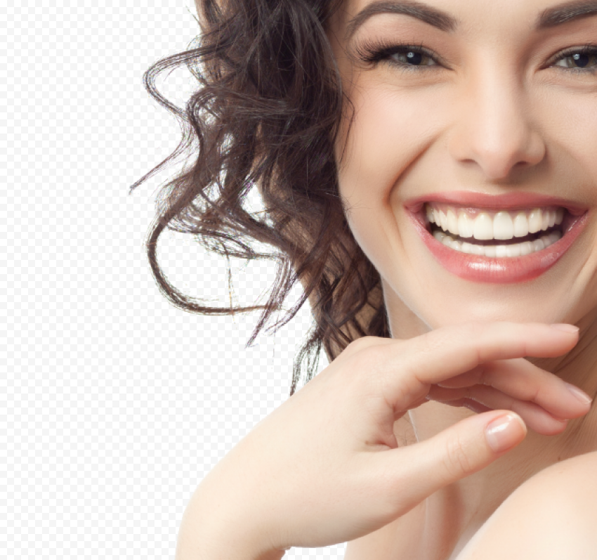 Smiling woman, Smile Beauty Dentistry Tooth Veneer, Dentist Smile, face, black Hair, people