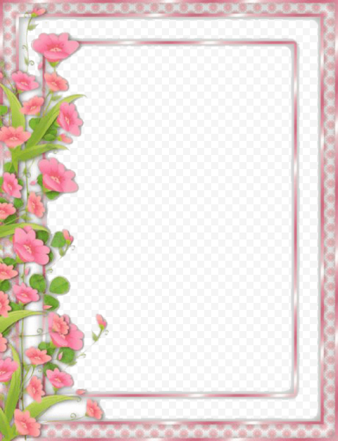 flowers borders 460x600
