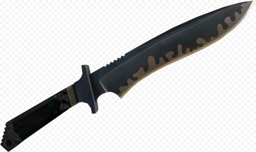 Black hunting knife illustration, Trouble in Terrorist Town Kitchen knife Weapon, tactical black knife, assault Rifle, dagger, knives