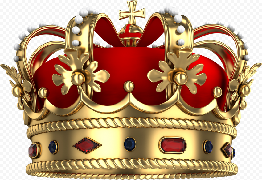 Crown King Monarch, crown, king, gold, coronation