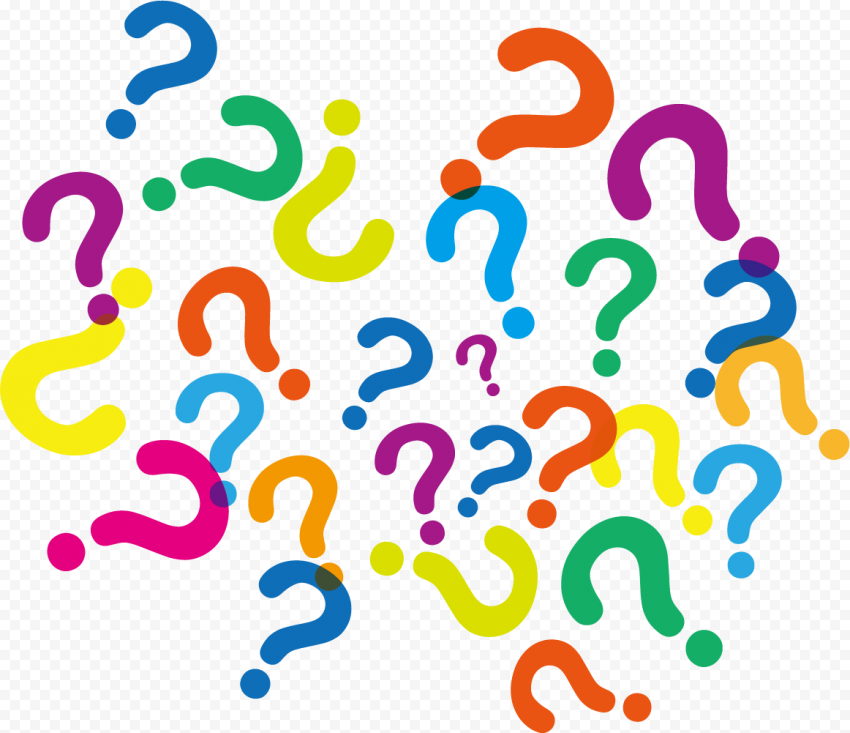 Question marks illustration, Question mark Icon, Color question mark, color Splash, text, color Pencil
