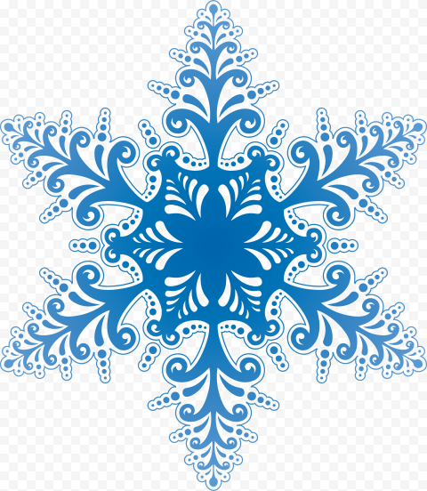 Illustration of snowflake, Snowflake, Snowflake, blue, image File Formats, decor