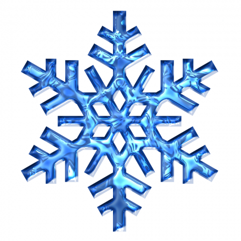 Snowflake Blue Ice, snowflakes, blue, winter, symmetry