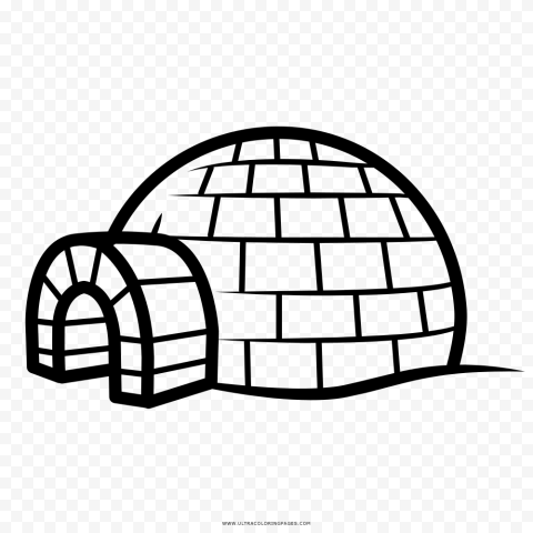 Igloo Drawing Coloring book Painting, igloo, angle, child, text