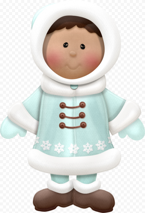 Eskimo Igloo Inuit, igloo, child, fictional Character, doll
