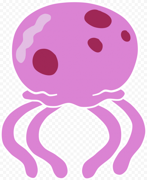 Jellyfish, Spongebob, Cartoon, Pink, Cute, Cnidaria, Animal