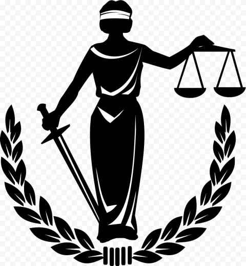Lady Justice logo, Lady Justice Symbol Criminal justice, auction, logo, measuring Scales, silhouette