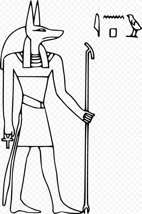 Anubis, Jackal headed, God, Egyptian, Mummification, Ancient