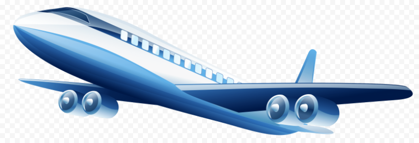 blue airplane 4095x1392
