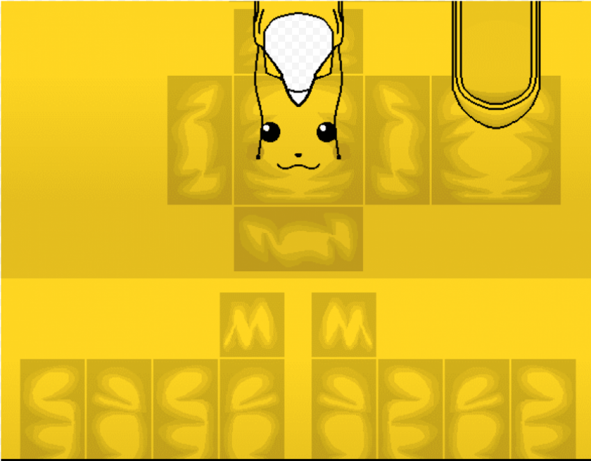 roblox shirt template 16490 roblox pikachu hoodie template PNG image with  transparent background