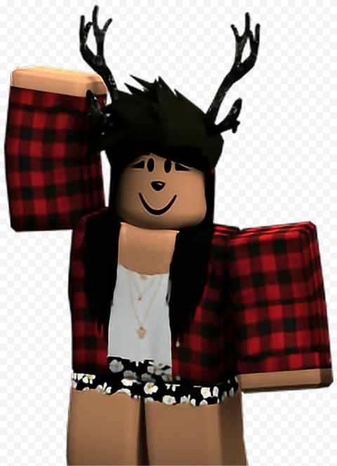 roblox robloxgfx hi waving freetoedit png roblox character   roblox girl waving PNG image with transparent background
