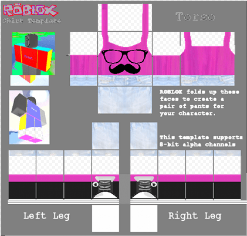 template beautiful roblox bae shirt   template roblox girl pants PNG image with transparent background