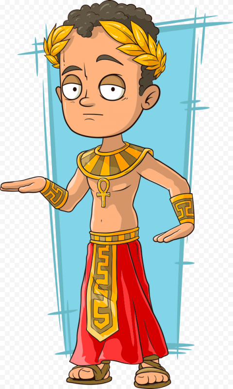 Ancient Egypt Cartoon Egyptian, Egyptian pharaoh, child, egypt, logo