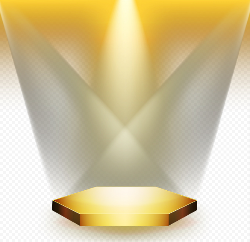 Stage and spotlight, Yellow Triangle, Stage lighting, lights, computer, stage