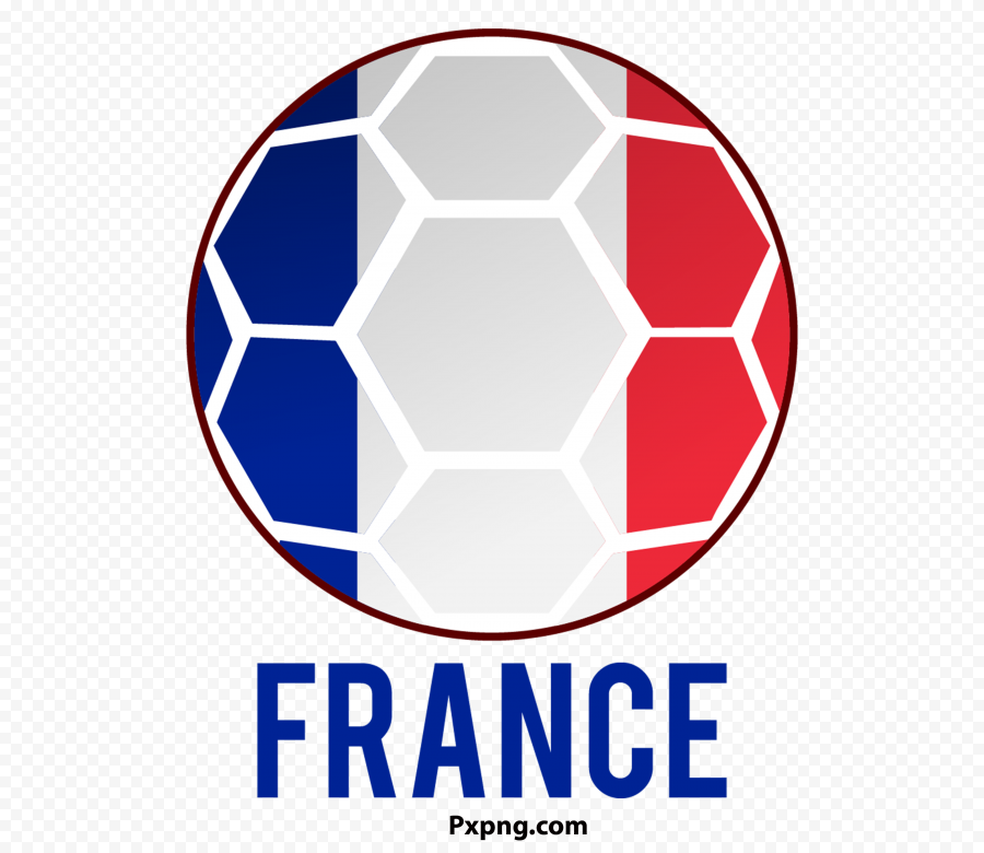 HD Flag france in football PNG