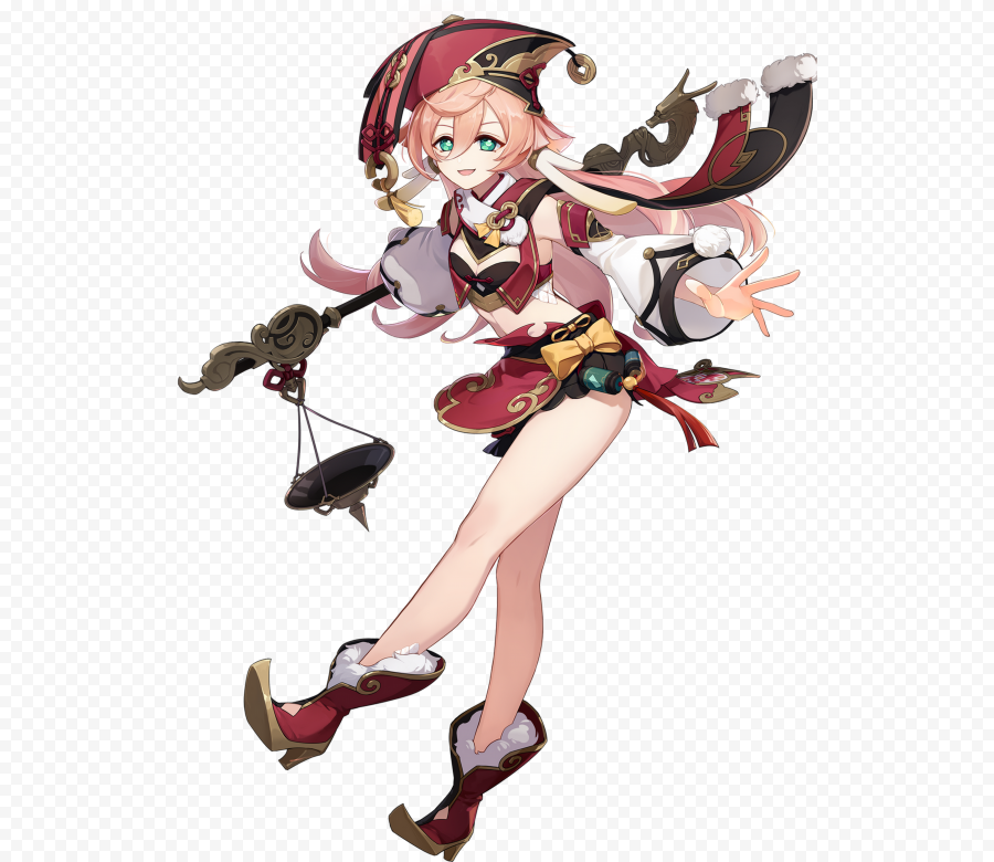 HD Yanfei Character  Genshin Impact png