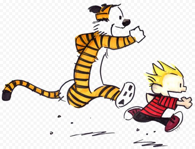 Calvin And Hobbes PNG Clipart