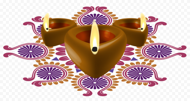 corative candles diwali happy diya png file hd