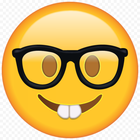 Sunglasses Emoji PNG Clipart