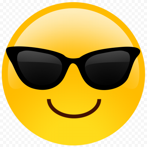 Sunglasses Emoji PNG HD Quality
