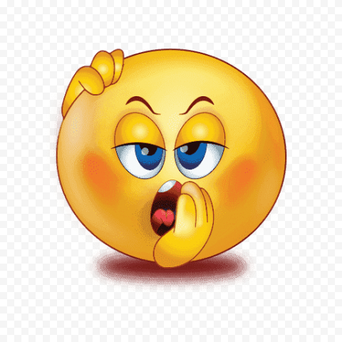 Sleepy Emoji Transparent PNG