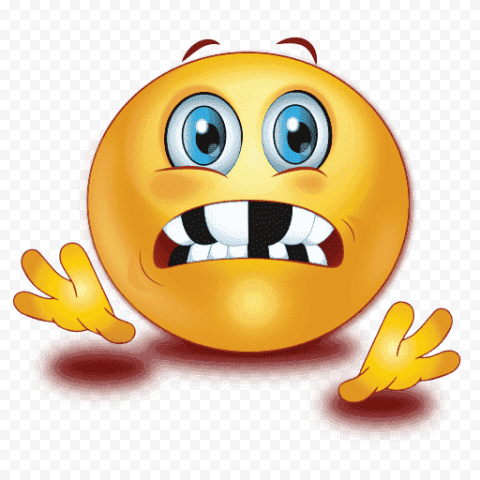 WhatsApp Shocked Emoji Background PNG