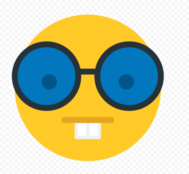 Download Cool WhatsApp Hipster Emoji PNG Transparent Picture
