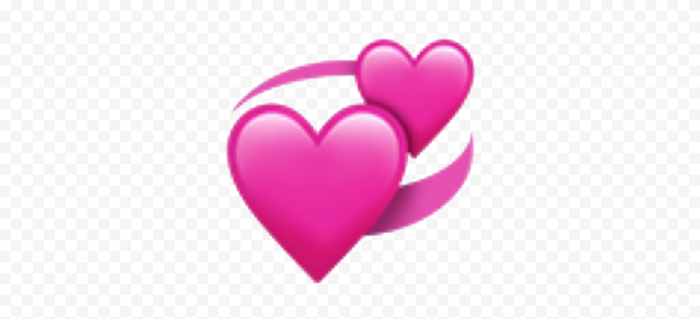 Download Pink Heart Emoji PNG Picture