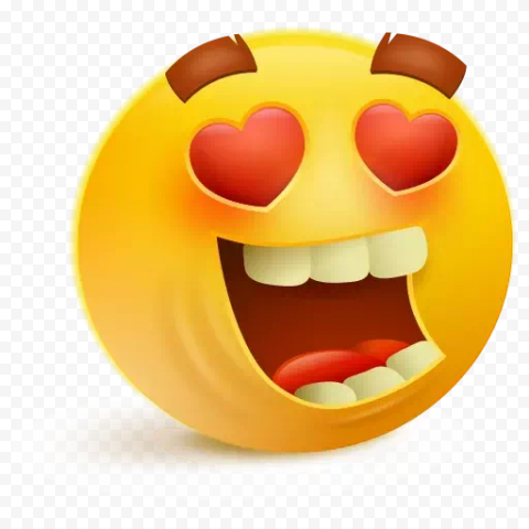 Download Heart Eyes Emoji PNG Free Download