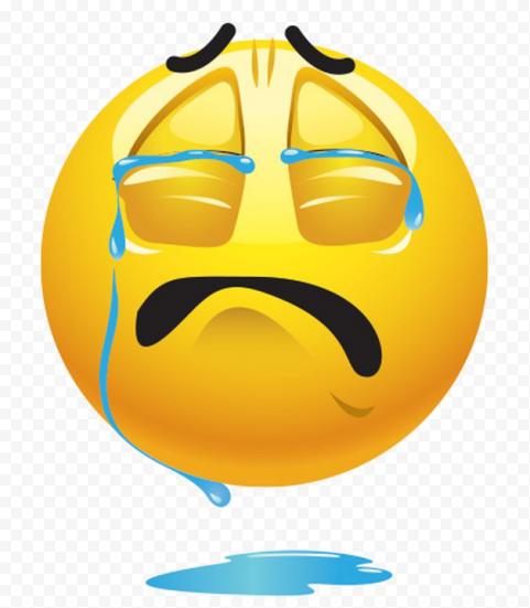 Crying Emoji PNG Image HD