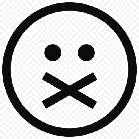 Download WhatsApp Black Outline Emoji Transparent Background