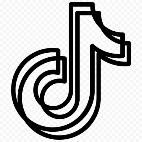 Tiktok Black Pxpng