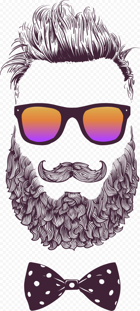 Illustration, Male fashion sunglasses, purple, face, fashion Girl 