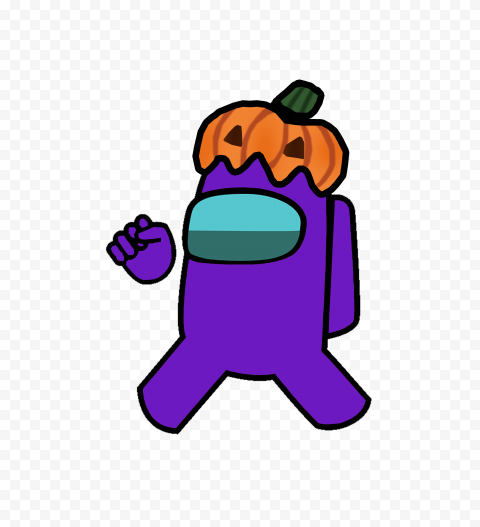 among us halloween pumpkin carving download png file