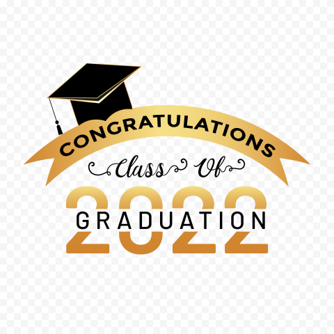 Class Of 2022 Graduation Free Clipart and PNG
