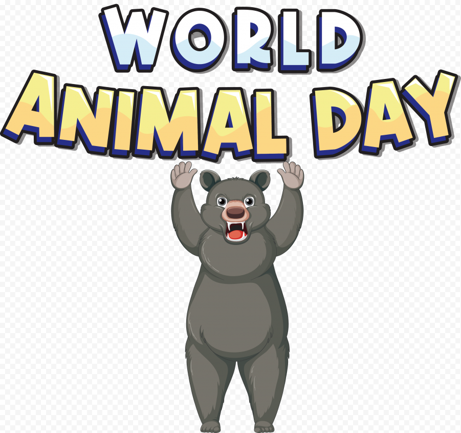 Clipart World animal day  transparent png
