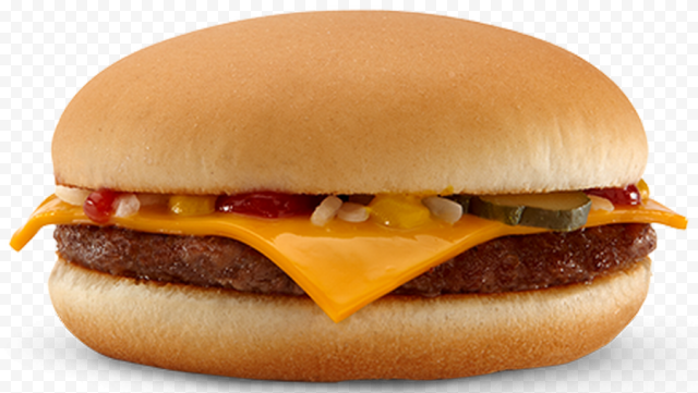 Classic Cheese Burger PNG Clipart