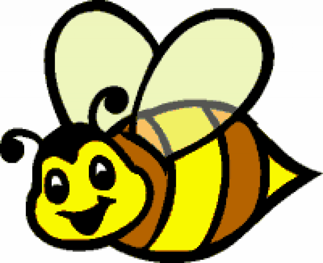 Cartoon Image Of Cute Yellow Bee Free png