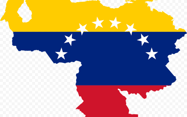 The Strange Case Of General Motors In Venezuela   Venezuela Country Outline With Flag, HD Png Download