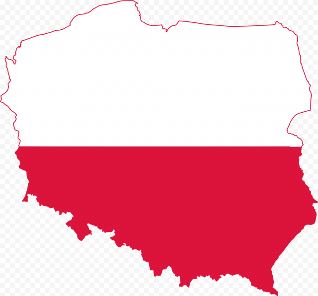 Poland Map Flag   Poland Map And Flag, HD Png Download