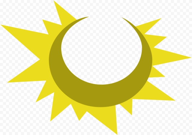 Free Png Download Cutie Mark Sun And Moon Png Images   Cutie Mark Sun And Moon, Transparent Png