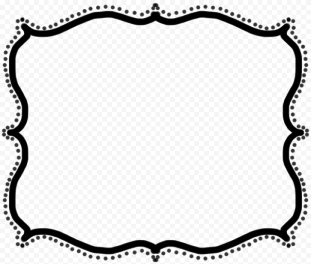 Decorative Text Box Frame Download Transparent PNG Image