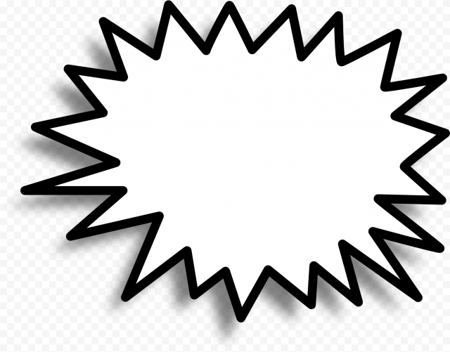 Comic Text Box Png, Transparent Png